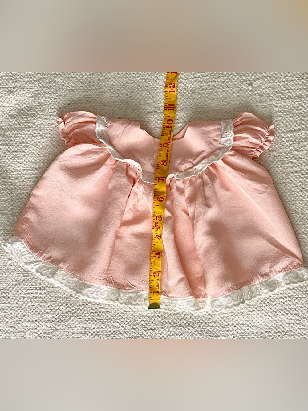 Vintage doll’s dress. Mid-century, 50s-60s